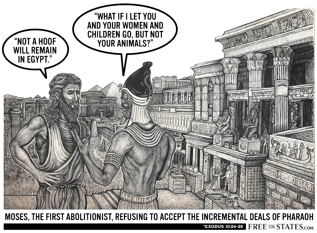 Moses and Pharaoh dialogue